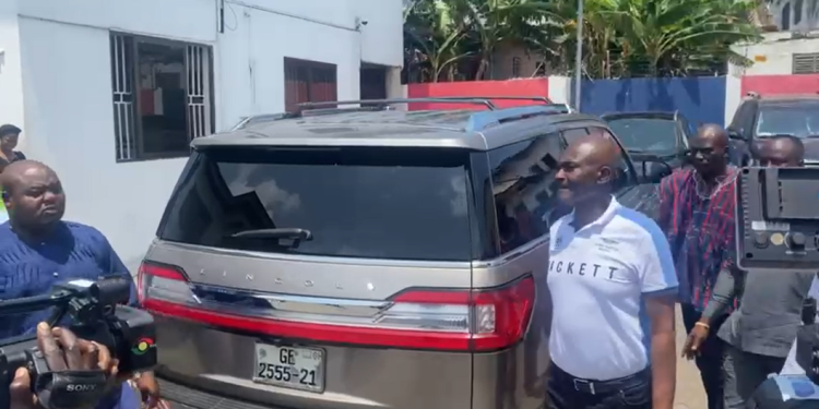 Ken Agyapong meets NPP elections committee at party headquarters