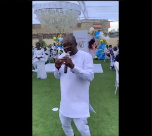 GFA president, Kurt Okraku rattles “Oil in My Head” by Black Sherif