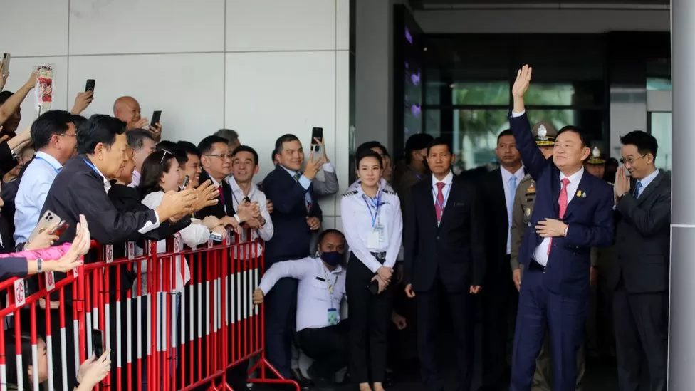 Former Thai prime minister imprisoned after his return from exile