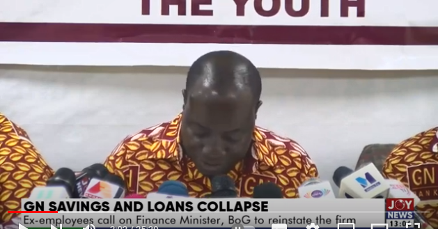 GN Savings And Loans Collapse: Ex employees call on Finance Minister, BoG to reinstate the firm