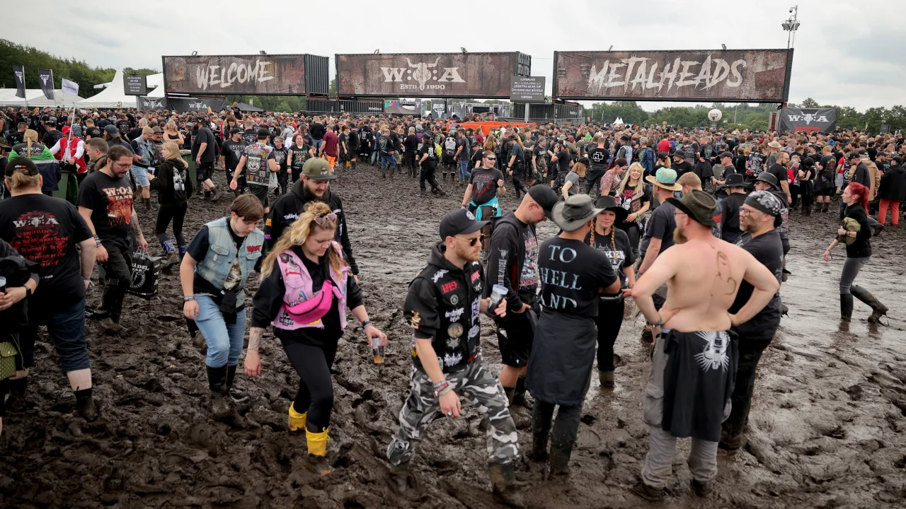 German heavy metal festival suspends as weather makes venue muddy