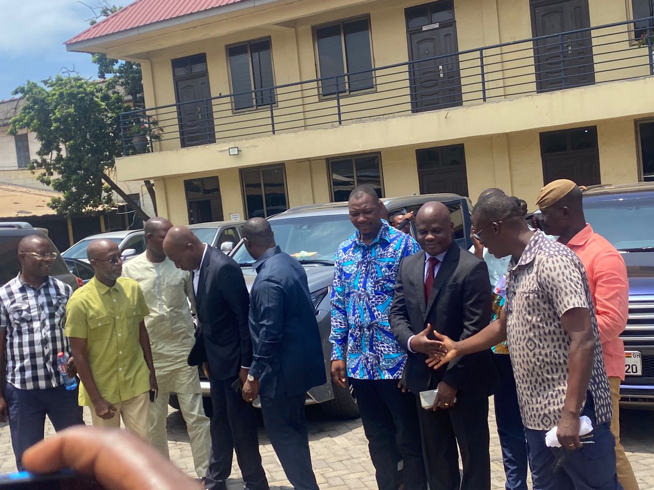 Police engage Minority on BoG demo