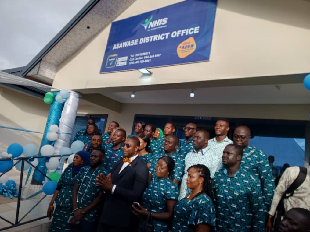 New NHIS office inaugurated at Asawase