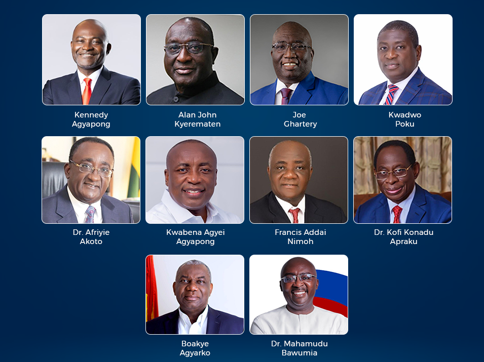 Age, Career, Birth place of all 10 NPP flagbearer aspirants