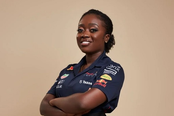 Only woman on 10,000 km Accra-London road trip speaks on why she chose to be a mechanic