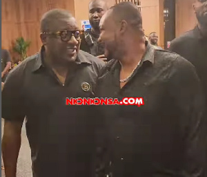 Rev. Obofour, Nana B, other big wigs spotted at the All-Black Party in Ksi