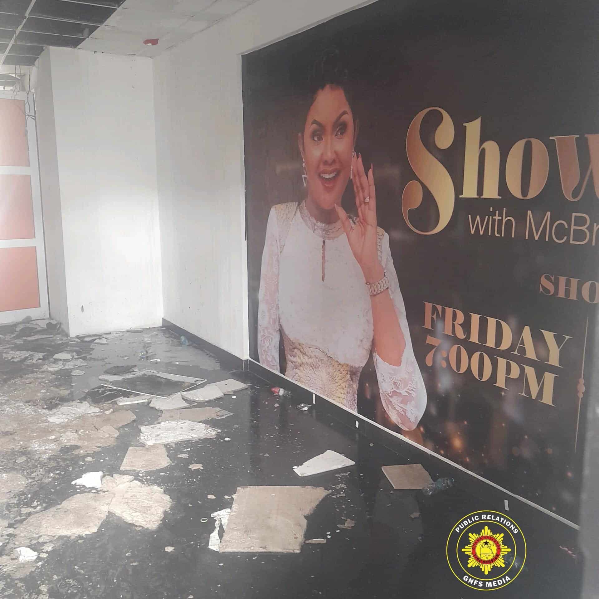 Onua Showtime Studio gutted by fire