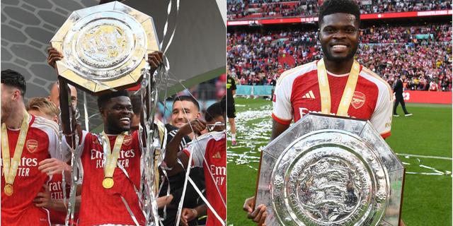 Proud to be part of this team – Partey reacts to Arsenal’s Community Shield win
