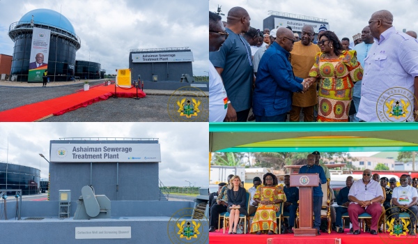 Ashaiman, Bankuman receive sewerage and treatment plants