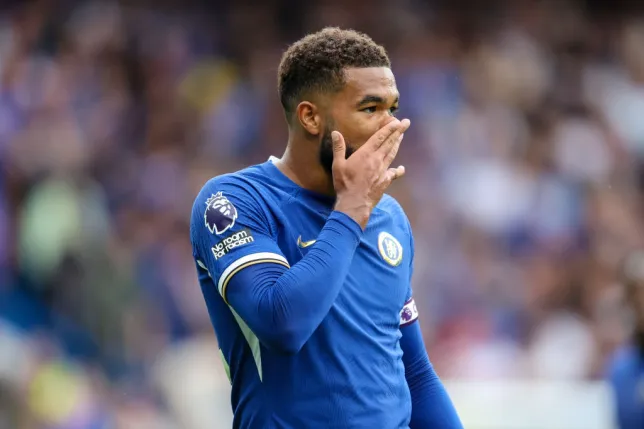 Reece James, captain of Chelsea, set back by another injury