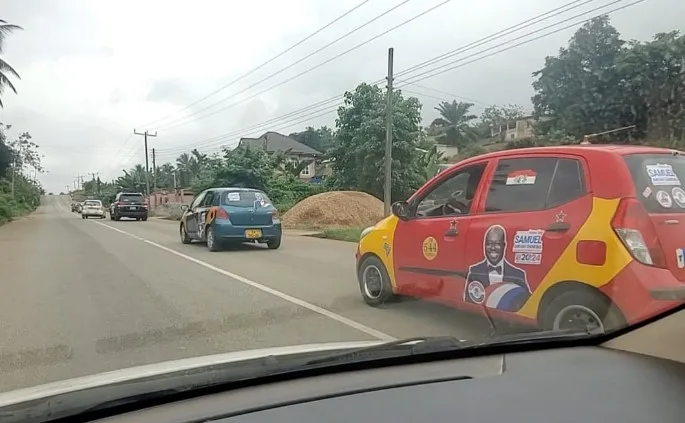 Taxi drivers rally behind Samuel Awuah Dankwa