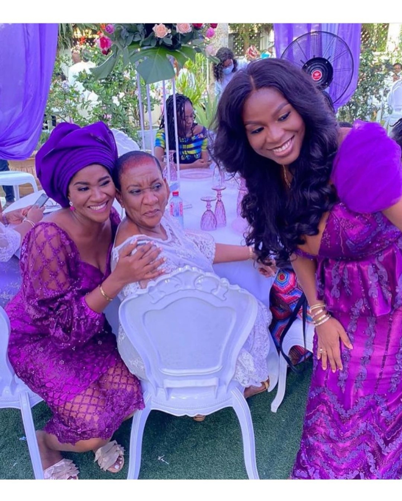 John Dumelo’s wife shares cherised memories with mother-in-law