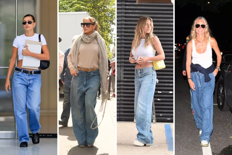Check how some Hollywood stars rock their baggy jeans