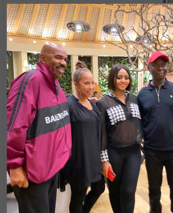 Fake news – Nigerian Senator, Ned Nwoko debunks Steve Harvey and Marjorie split reports