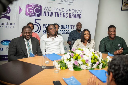Stonebwoy partners Ghandour Cosmetics Ltd partners to promote brand
