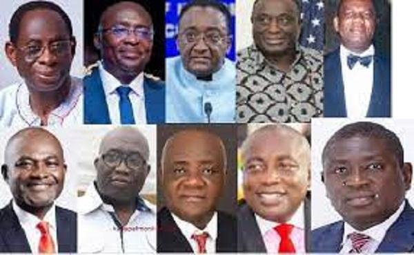 Results from various polling stations as polls wage on