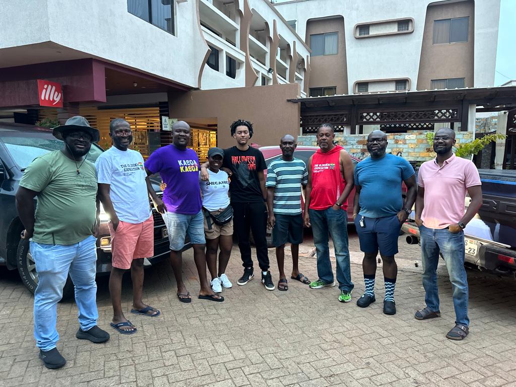 Ghanaian explorers complete a 10,000 km road trip from Accra to London