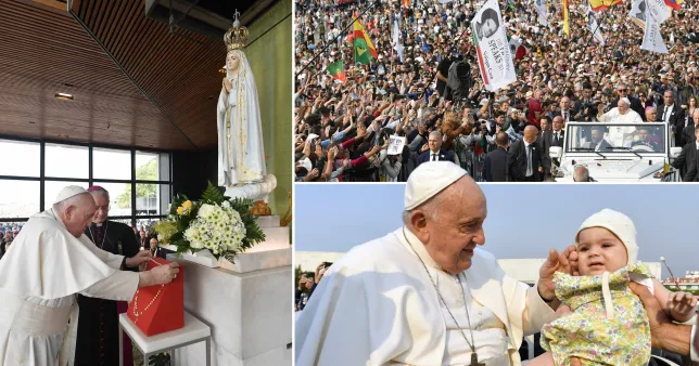 Pope Francis travels to site where Russian apocalyptic prophecy is revered