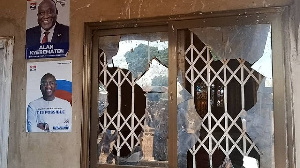 Aggrieved NPP members vandalise Sagnarigu office