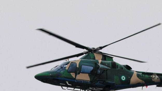 Nigerian army’s chopper clashes after horrendous attack