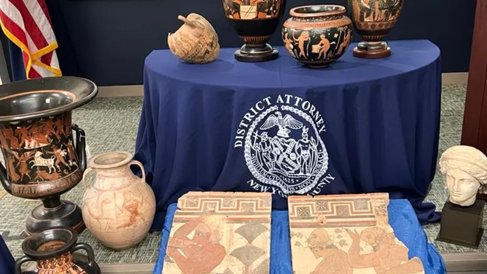 US sends massive amount of stolen treasures back to Italy
