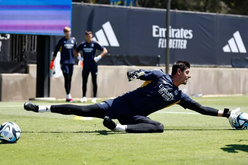 Courtois sustains serious injury in Real Madrid training