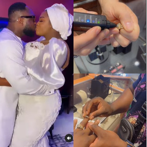 Tracey Boakye celebrates one-year wedding anniversary with diamond ring