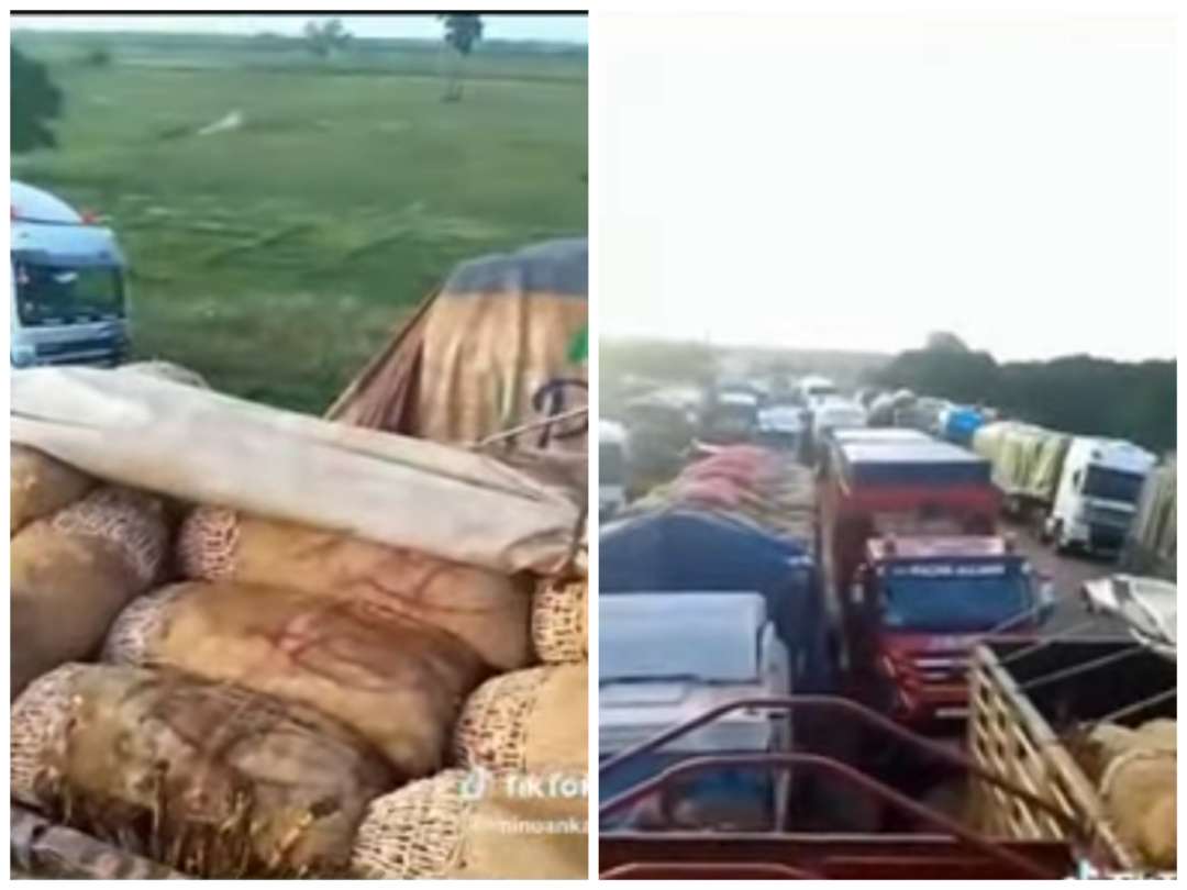 Suspected terrorists burn 330 bags of onions bound for Kwadaso Market at Burkina Faso border
