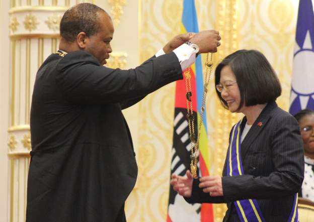 Taiwan’s president to travel to Eswatini