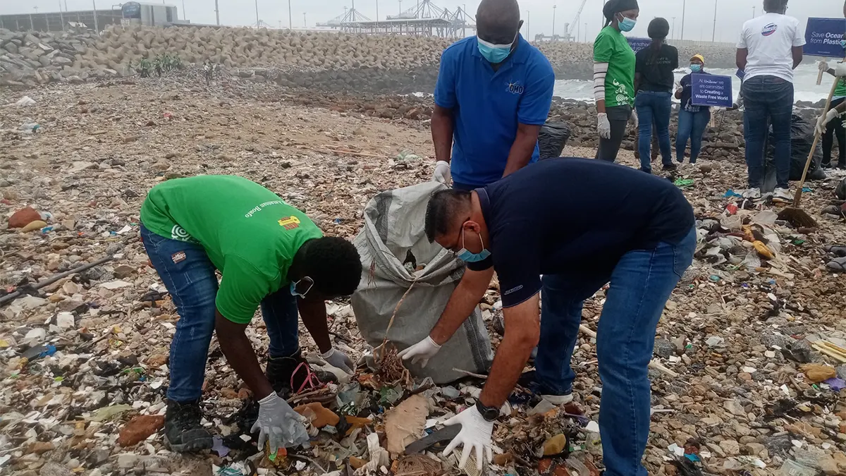 Unilever addresses pollution, clears plastic waste on Ghana’s coastline