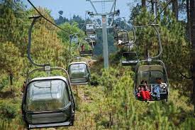 Children stuck 1,200 feet in the air as chairlift cable snaps in Northwest of Pakistan