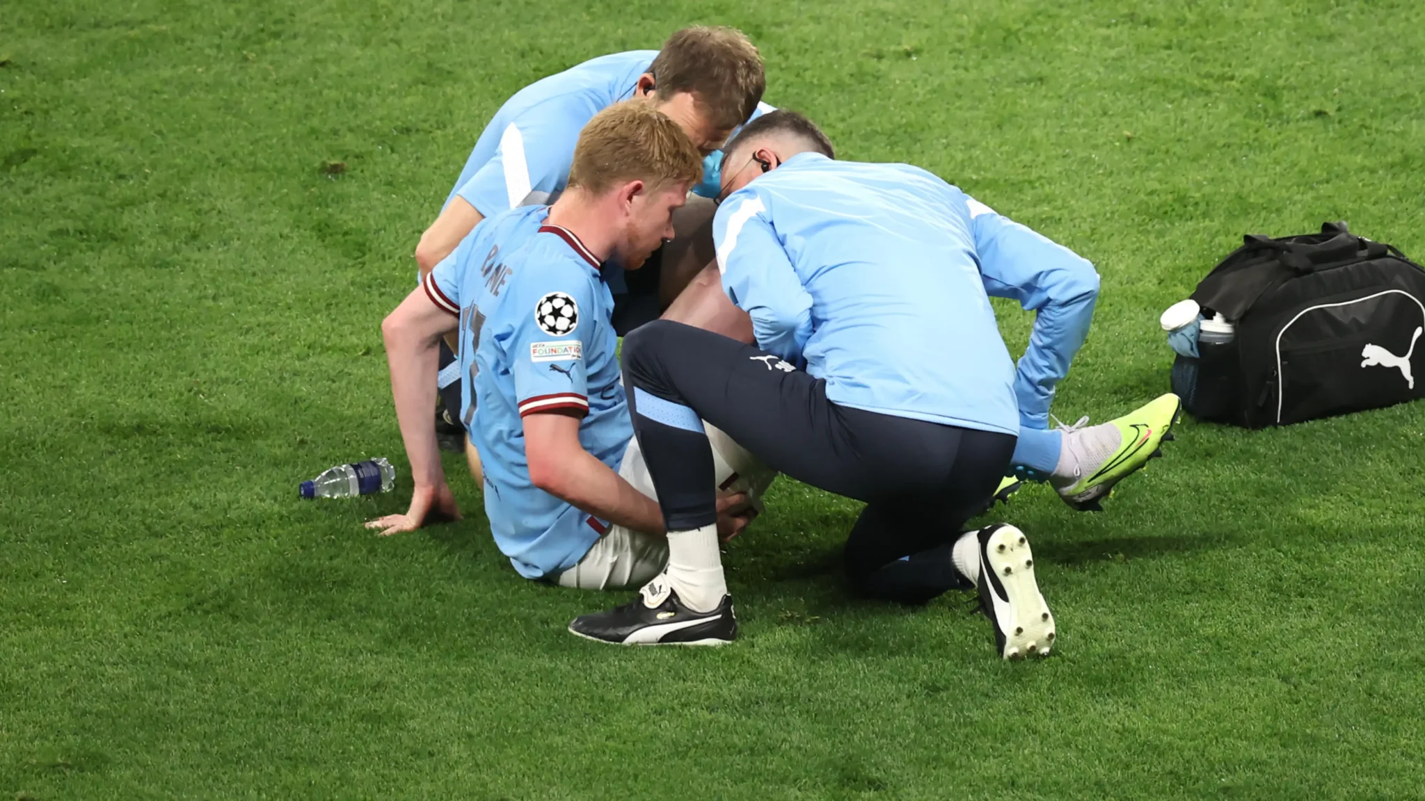 City’s De Bruyne to miss UEFA Super Cup clash against Sevilla over hamstring injury