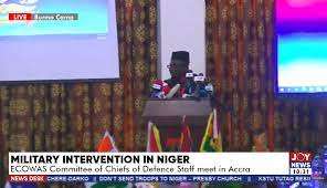 PLAYBACK: West African military heads meet in Accra over Niger coup