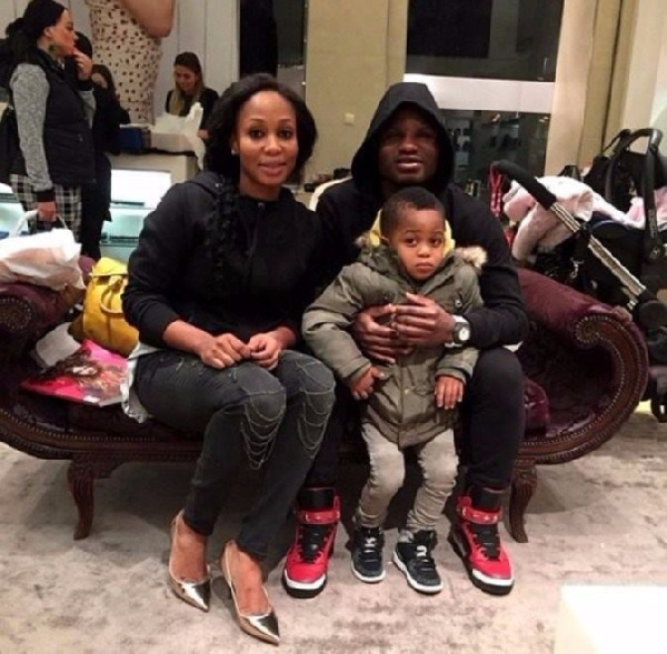 Meet the Wakaso’s: Mubarak Wakaso ,Wife and all children