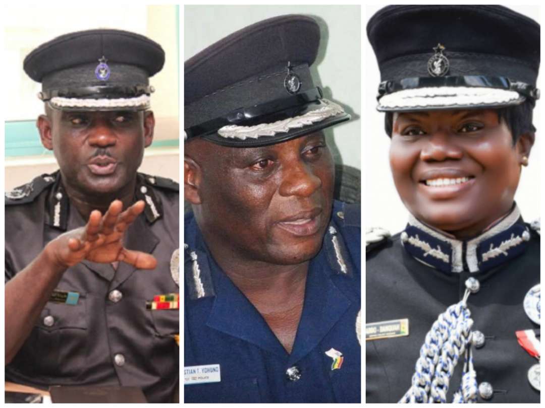 Three individuals Supt. Asare recommended to replace Dampare as IGP