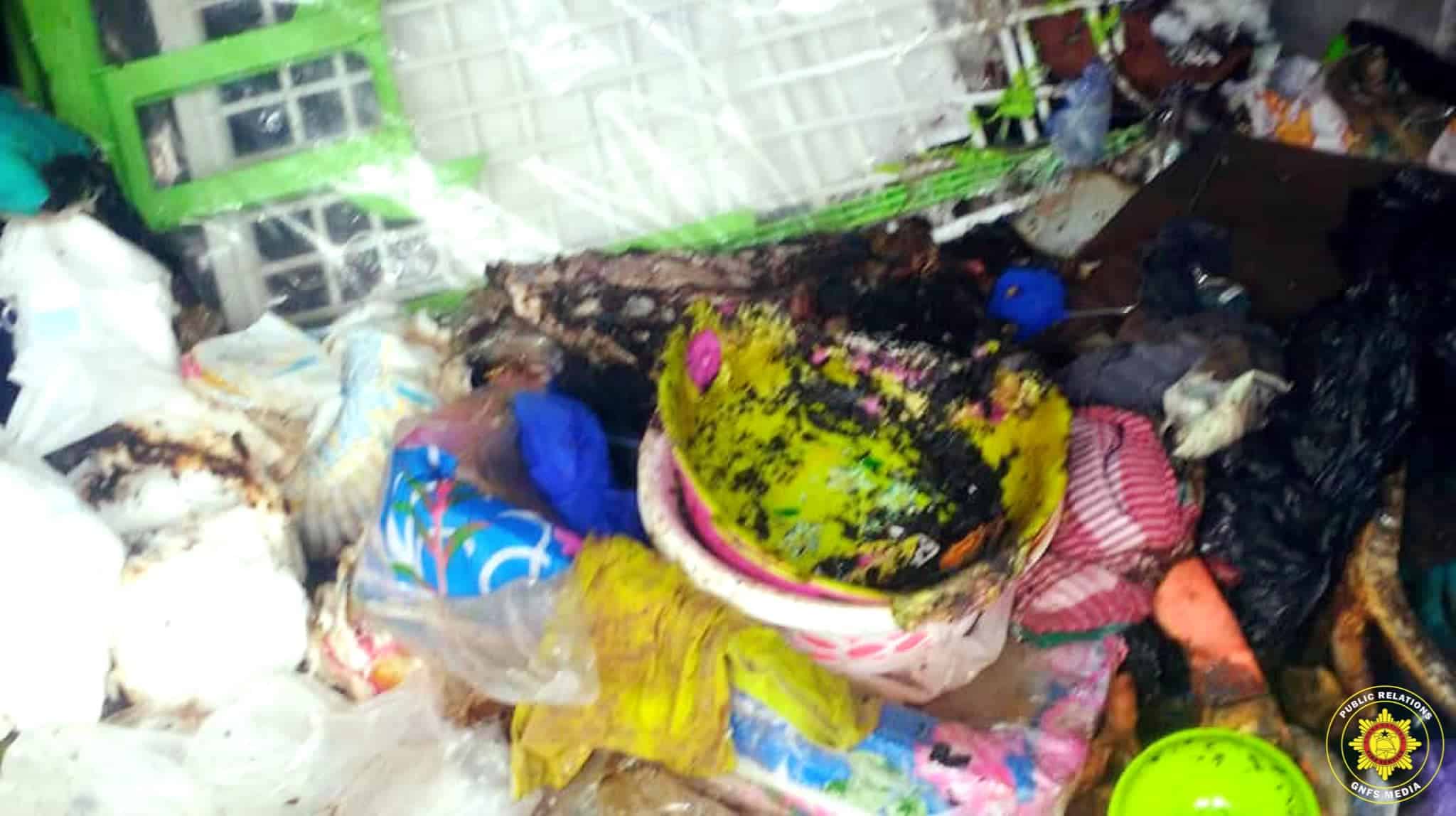 9 shops at Dormaa Daily Market destroyed by fire