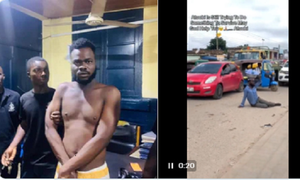 TikToker Kakai Shatta arrested for faking disability