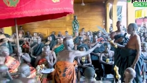 Otumfuo inducts Nana Bona Kessetare II as Abirahene