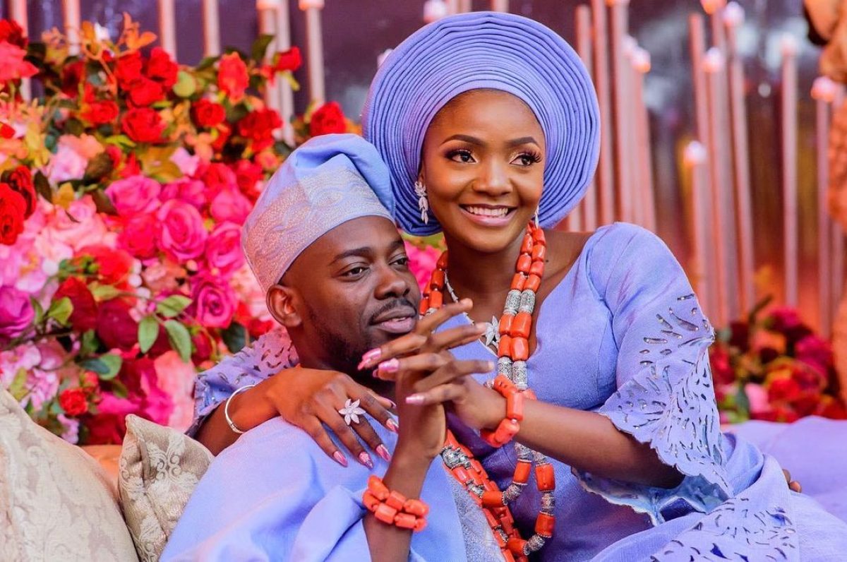 Adekunle Gold reveals how he met his wife Simi
