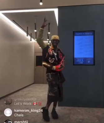 Watch Blacko’s Indian dance after a fan asked when he will be in India