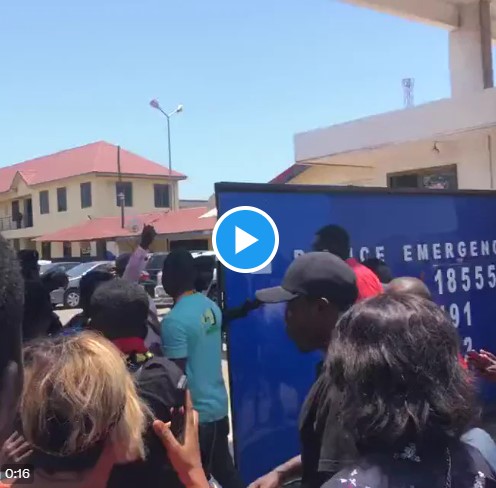 Watch video of how Bridget Otoo was attacked and arrested by police