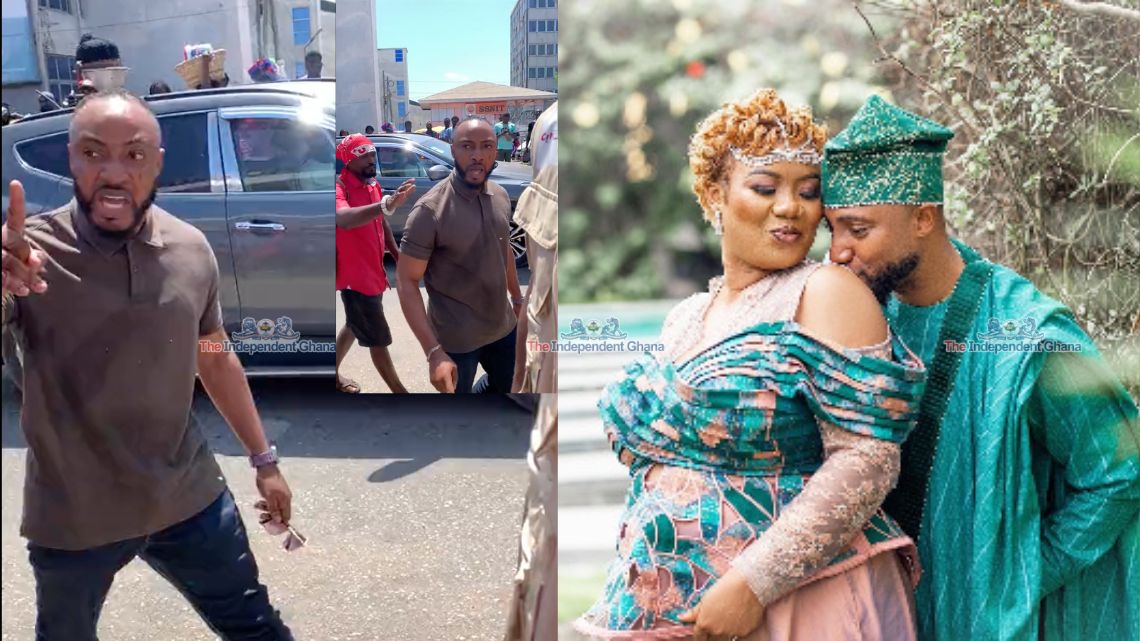 #OccupyJulorbiHouse: Bridget Otoo’s husband “storms” Accra Regional Command after police’s alleged attack on wife