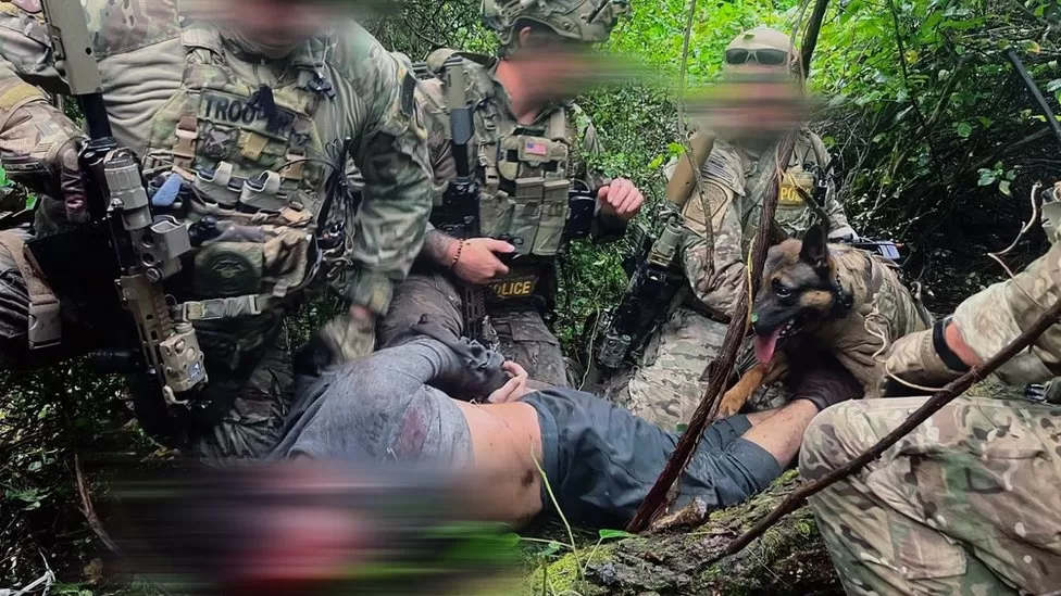 Captured US prison escapee intended to get to Canada