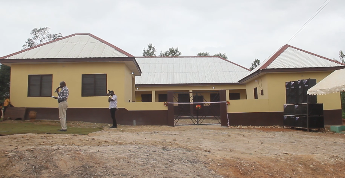 Dawusaso community gets classroom block to do away with make-shift structure