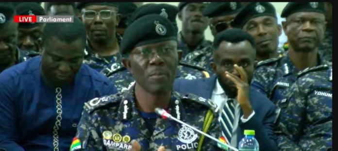 Worst IGP tag, meetings with Mahama, One-man show; 10 allegations IGP Dampare refuted