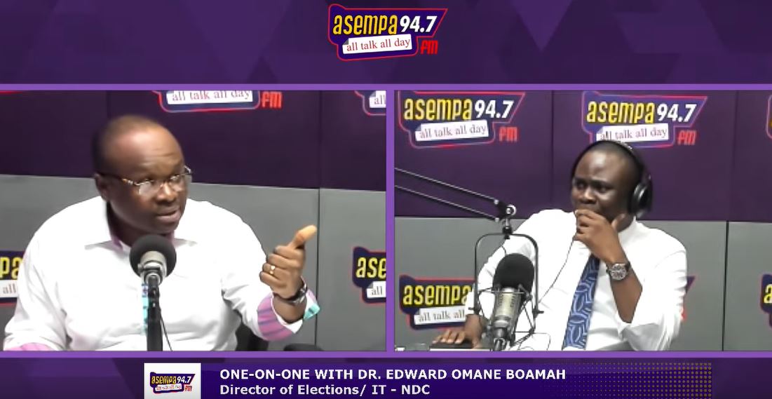 Omane Boamah confident of NDC’s IT system ahead of 2024 elections