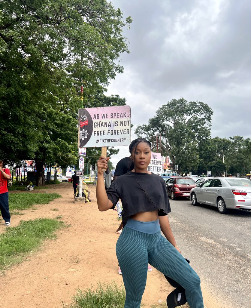 ‘Dictator’ – Efia Odo calls out Akufo-Addo over OccupyJulorBiHouse protestors arrest