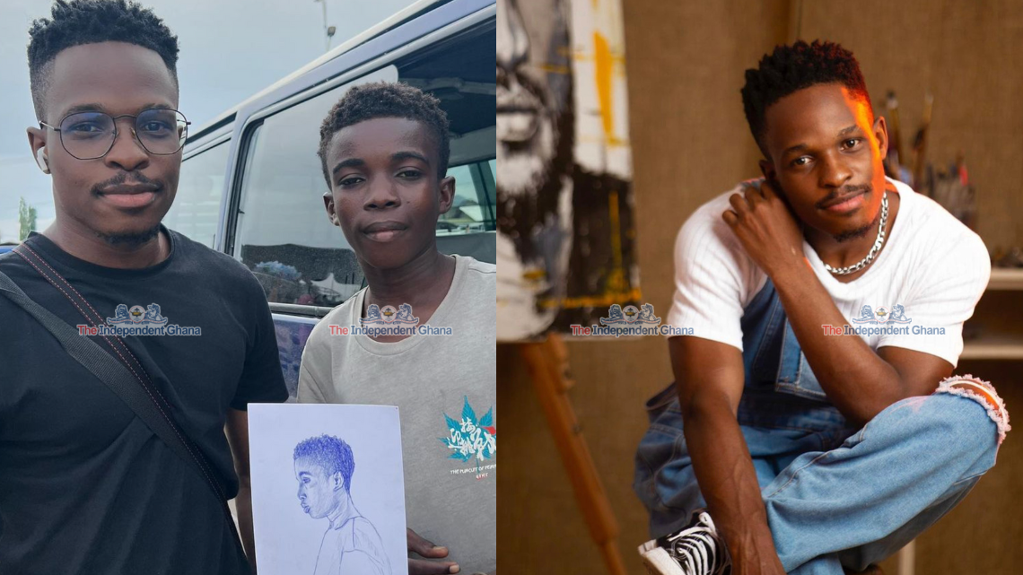 Meet the Ghanaian Artist with a unique connection to trotro mates in Accra