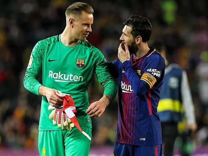 Ex Messi team mate Ter Stegen believes seven-time Ballon d’Or winner may return to Camp Nou