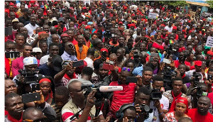 #OccupyJulorbiHouse: Scores of Ghanaians call on Asamoah Gyan, others to add their voices